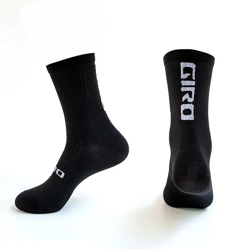 Essential 2 – Performance Compression Running Socks – Unisex Breathable Knee-High Sports Socks