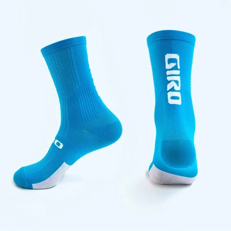 Essential 2 – Performance Compression Running Socks – Unisex Breathable Knee-High Sports Socks