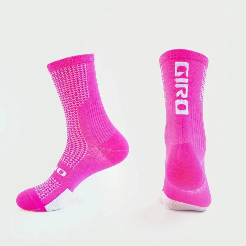 Essential 2 – Performance Compression Running Socks – Unisex Breathable Knee-High Sports Socks