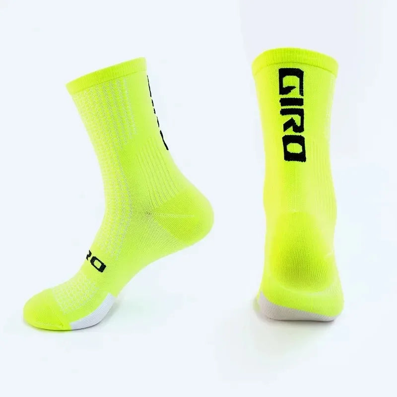 Essential 2 – Performance Compression Running Socks – Unisex Breathable Knee-High Sports Socks