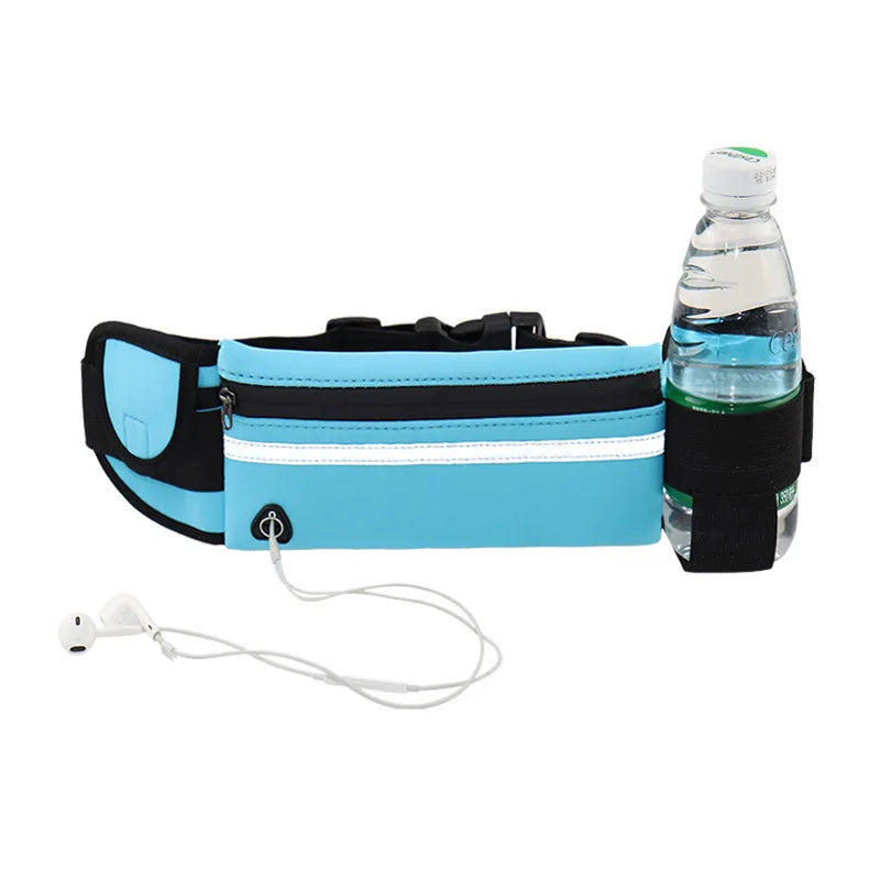 Essential 1 - Running Waist Bag with Bottle Holder – Lightweight Sport Fanny Pack for Phone & Essentials