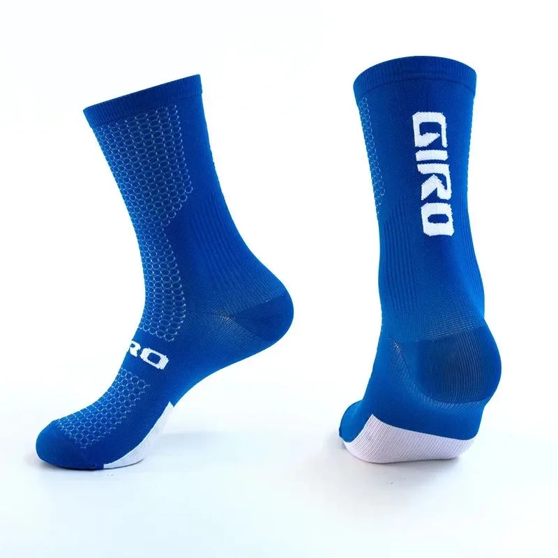 Essential 2 – Performance Compression Running Socks – Unisex Breathable Knee-High Sports Socks