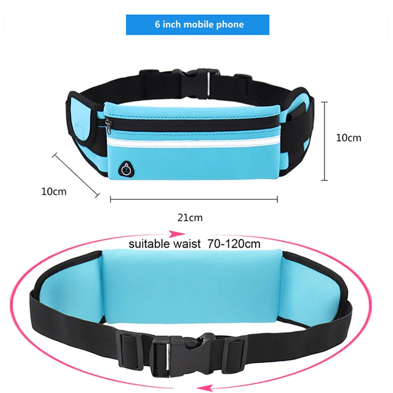 Essential 1 - Running Waist Bag with Bottle Holder – Lightweight Sport Fanny Pack for Phone & Essentials