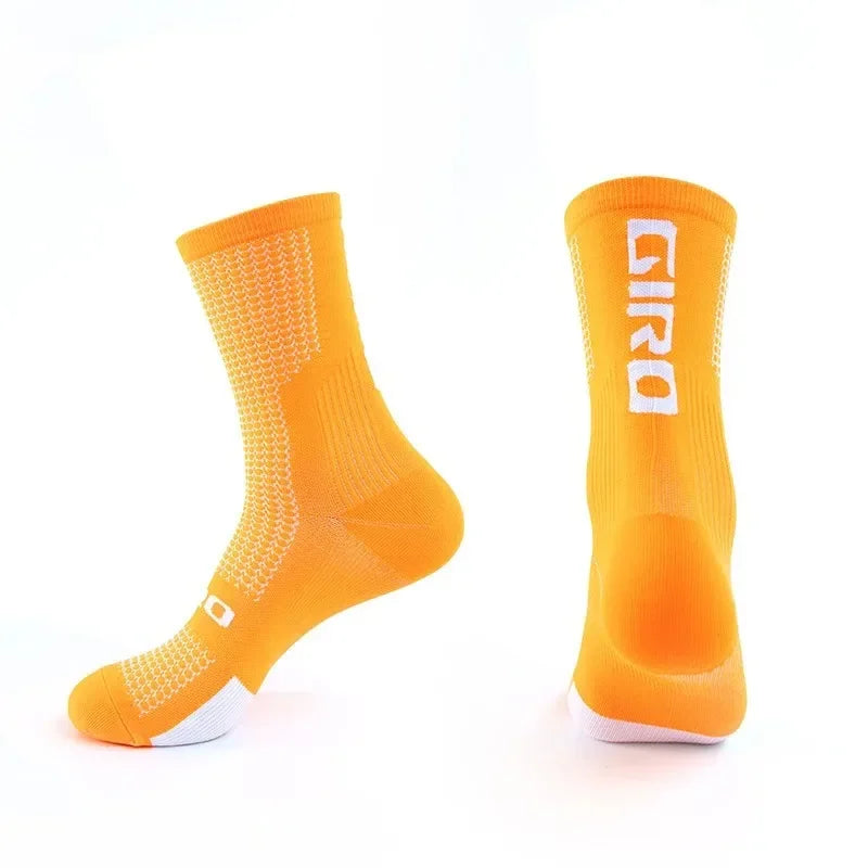 Essential 2 – Performance Compression Running Socks – Unisex Breathable Knee-High Sports Socks