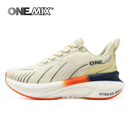 Zapatillas de running ONEMIX Bumper Elite: comodidad y amortiguación extra anchas (unisex)
