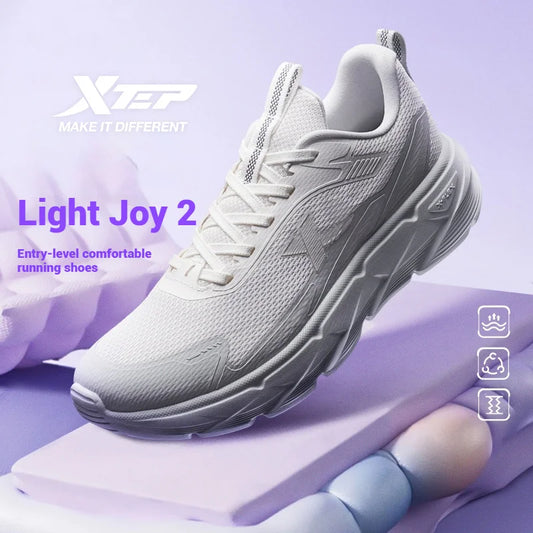 Essential - Xtep Light Joy 2 Women’s Running Shoes 2025 – Lightweight, Breathable, Shock-Absorbing