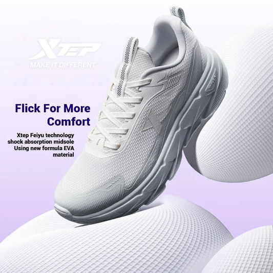Essential - Xtep Light Joy 2 Women’s Running Shoes 2025 – Lightweight, Breathable, Shock-Absorbing